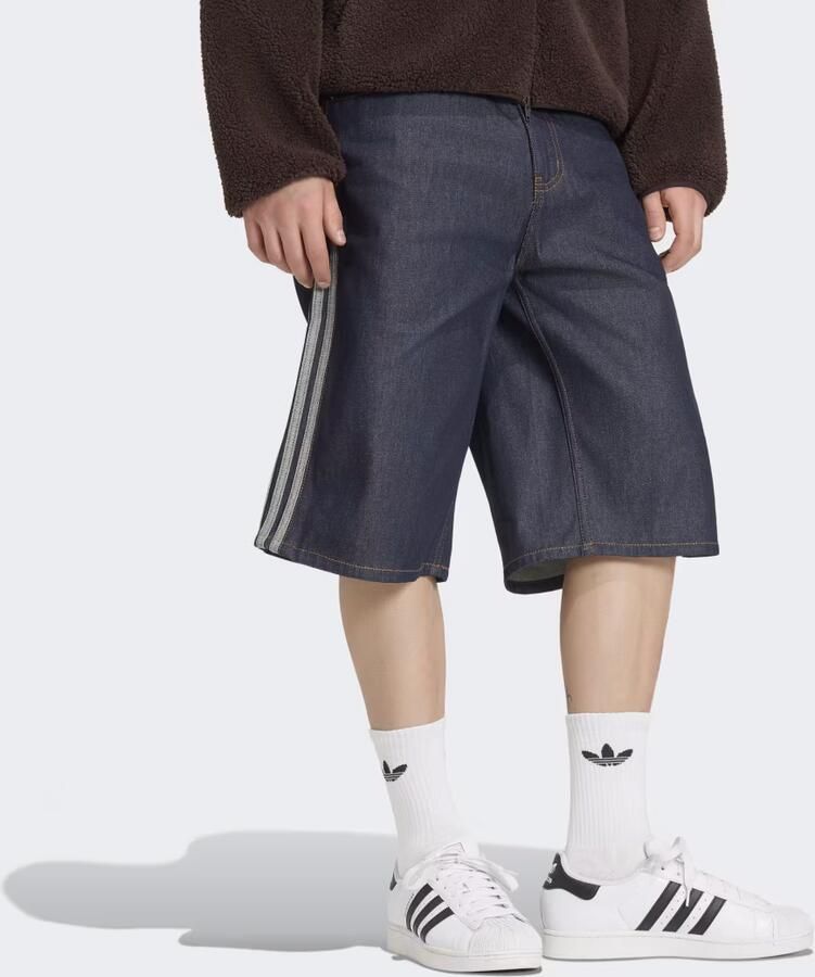 Adidas Originals regular fit korte jeans van puur katoen model 'FIREBIRD SHRT'