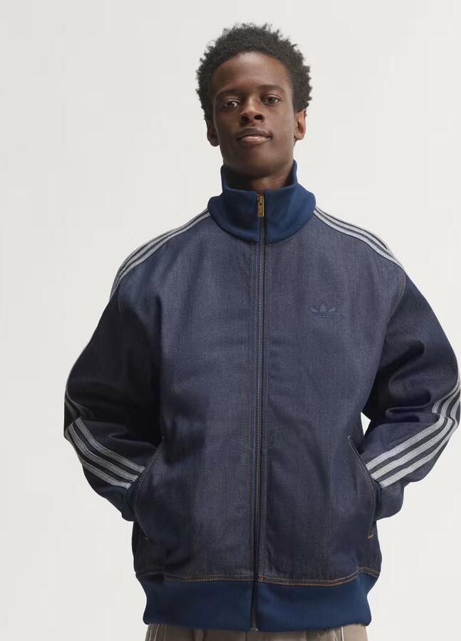 Adidas Originals Firebird Denim Track Top Blauw- Heren Blauw - Foto 2