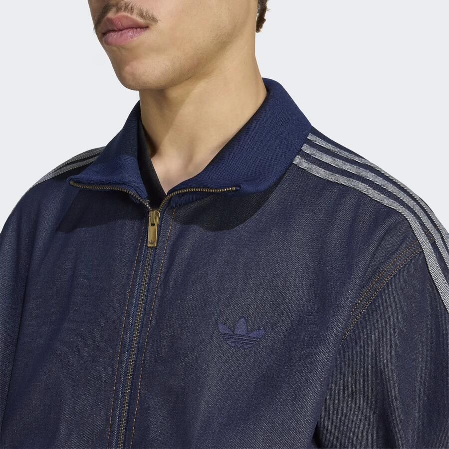 Adidas Originals Firebird Denim Track Top Blauw- Heren Blauw - Foto 3