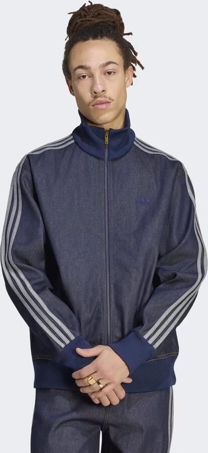 Adidas Originals Firebird Denim Track Top Blauw- Heren Blauw - Foto 2