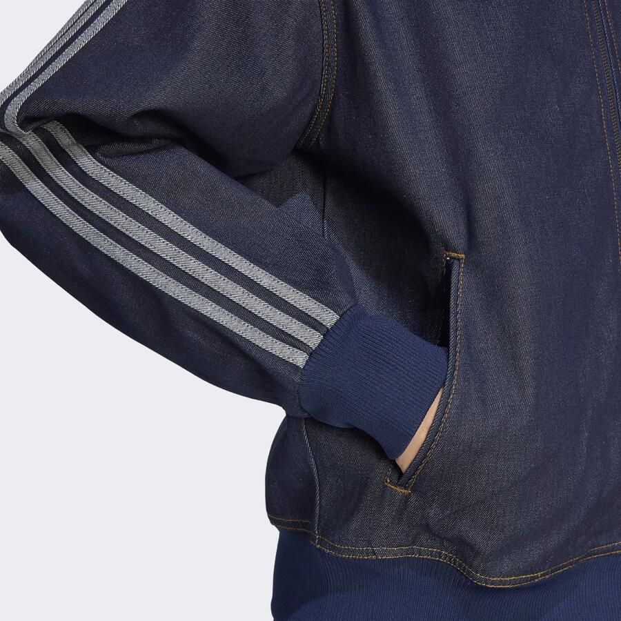 Adidas Originals Firebird Denim Track Top Blauw- Heren Blauw - Foto 4
