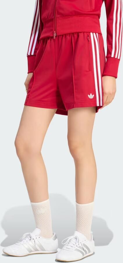 Adidas Originals loose fit sweatshorts met logopatch model 'FIREBIRD' - Foto 2