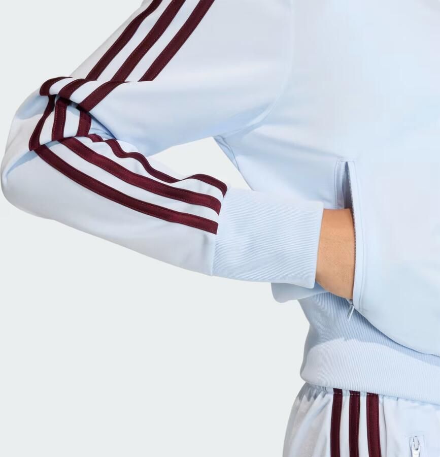 Adidas Originals regular fit trainingsjack met labelstitching