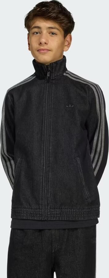 Adidas Originals ' Denim Firebird Track Top Junior Zwart - Foto 6