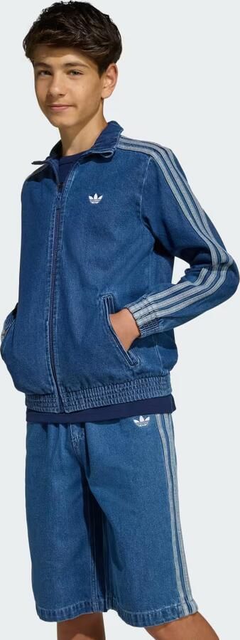 Adidas Originals ' Firebird Denim Track Top Junior Blauw - Foto 6