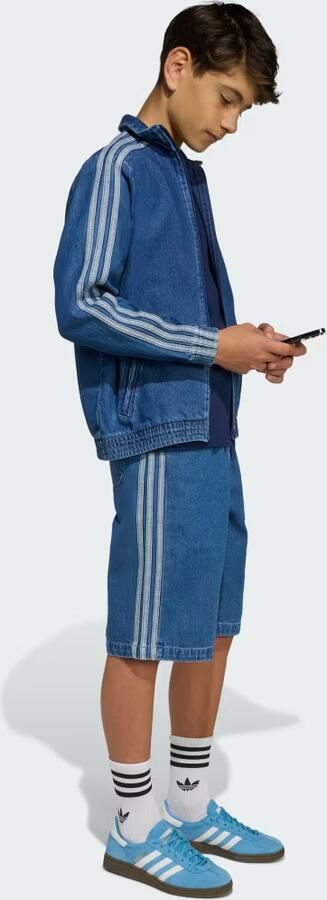 Adidas Originals ' Firebird Denim Track Top Junior Blauw - Foto 7