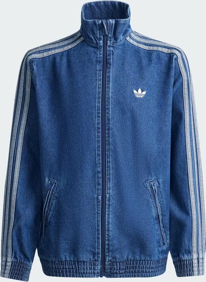 Adidas Originals ' Firebird Denim Track Top Junior Blauw - Foto 4