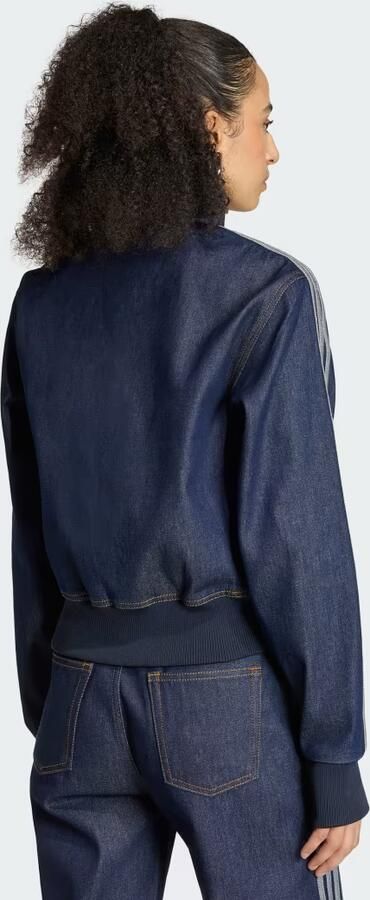 Adidas Originals Denim Firebird Track Top Blauw- Dames Blauw - Foto 7