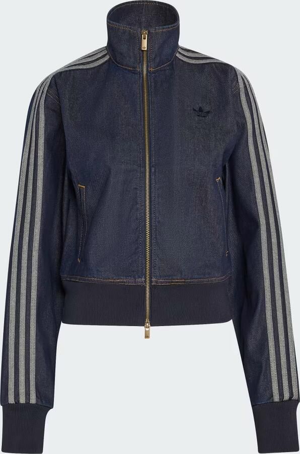 Adidas Originals Denim Firebird Track Top Blauw- Dames Blauw - Foto 5