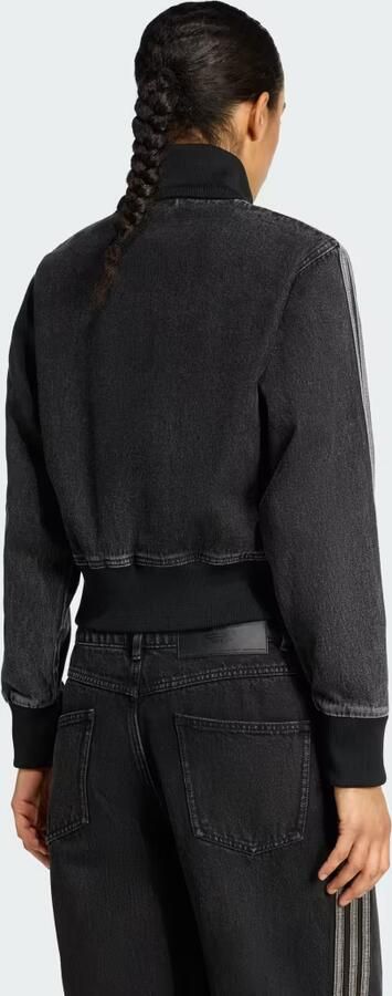 Adidas Originals Denim Firebird Track Top Zwart- Dames Zwart - Foto 7