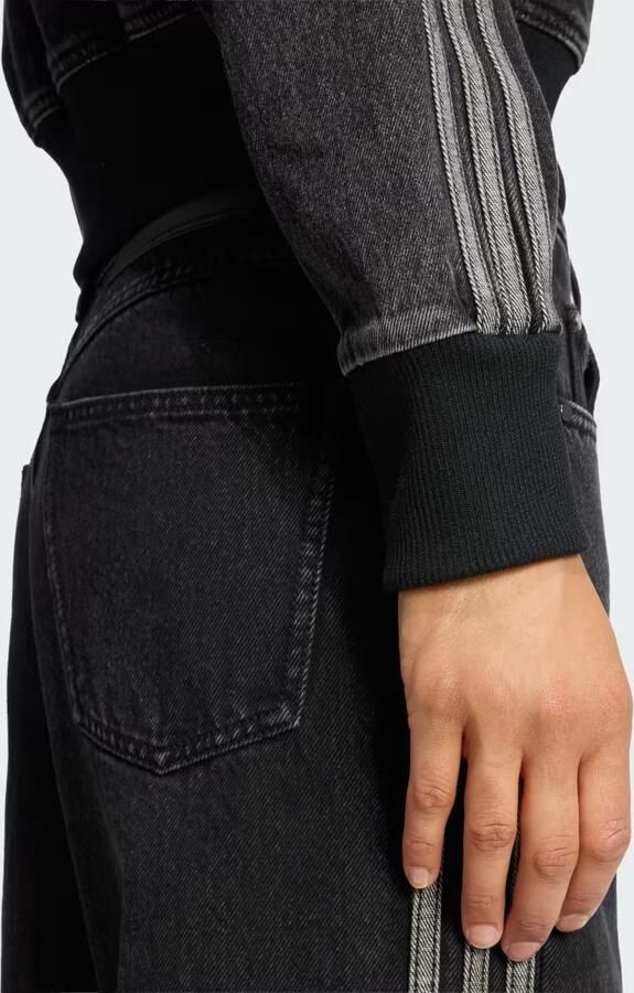 Adidas Originals Denim Firebird Track Top Zwart- Dames Zwart - Foto 5