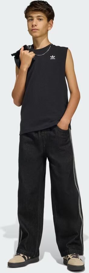 Adidas Originals ' Denim Jeans Junior Zwart - Foto 7