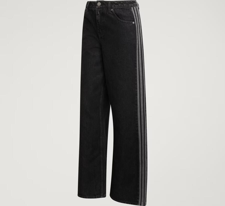 Adidas Originals Denim Firebird Track Pants Zwart- Dames Zwart - Foto 6