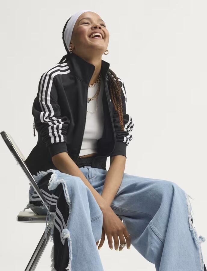 Adidas Originals Firebird Corset Track Top Zwart- Dames Zwart - Foto 6