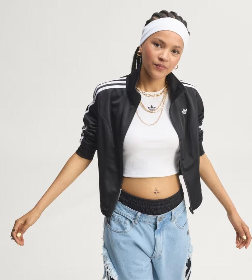 Adidas Originals Firebird Corset Track Top Zwart- Dames Zwart - Foto 3