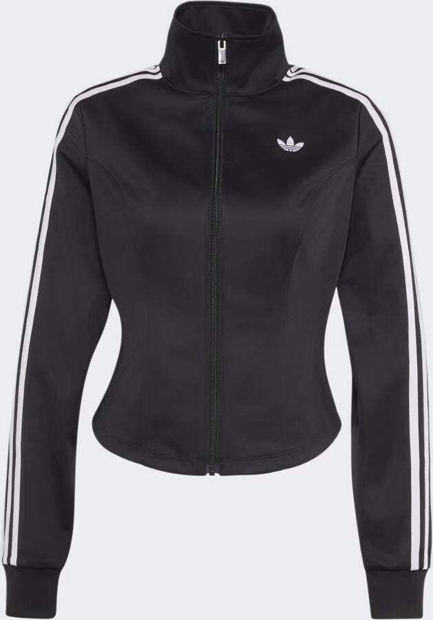 Adidas Originals Slim fit sweatjack met gestikt logo model 'FIREBRID CORSET' - Foto 5