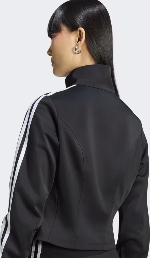 Adidas Originals Slim fit sweatjack met gestikt logo model 'FIREBRID CORSET' - Foto 7