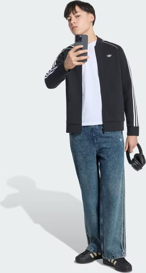 Adidas FIREBIRD LOOSE DENIM TRAININGSBROEK - Foto 4