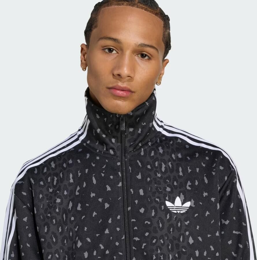 Adidas Originals Sweatjack met opstaande kraag en ritssluiting