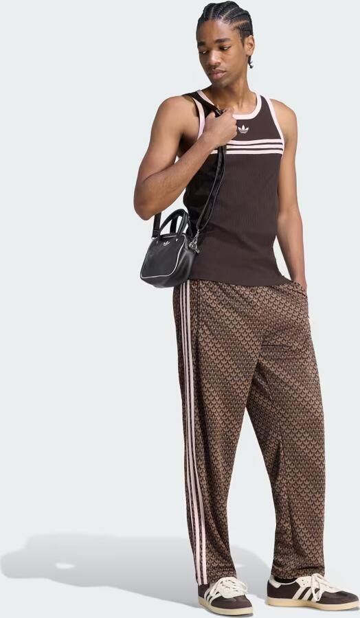 Adidas Originals loose fit sweatpants met logomotief model 'FIREBIRD' - Foto 6