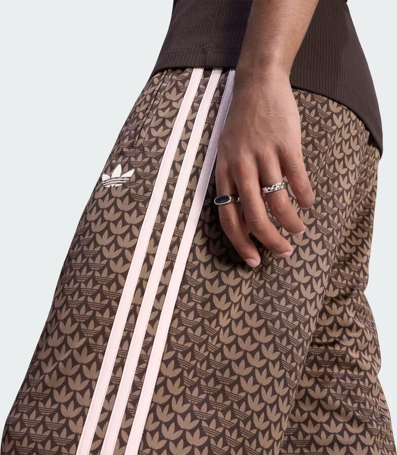 Adidas Originals loose fit sweatpants met logomotief model 'FIREBIRD' - Foto 3