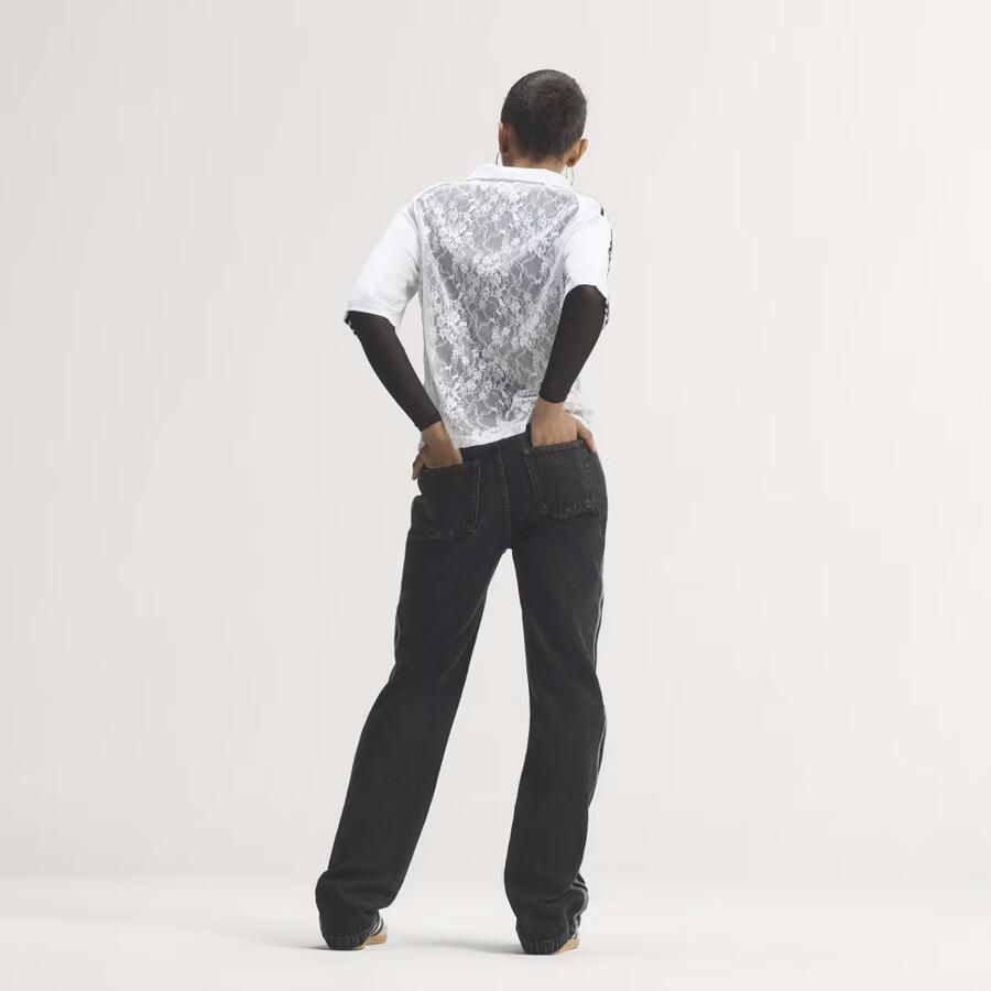 Adidas FIREBIRD MID RISE STRAIGHT DENIM BROEK - Foto 2