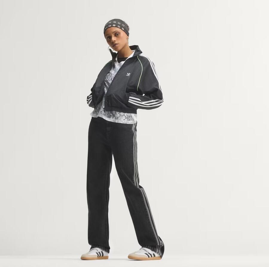 Adidas FIREBIRD MID RISE STRAIGHT DENIM BROEK - Foto 4