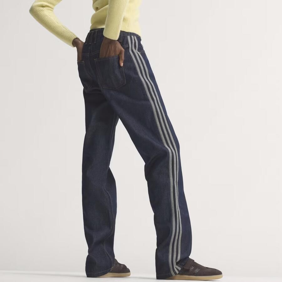 Adidas FIREBIRD MID RISE STRAIGHT DENIM BROEK - Foto 2