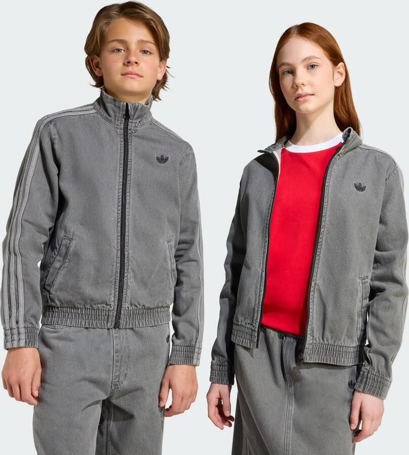 Adidas Originals ' Denim Track Top Junior Grijs