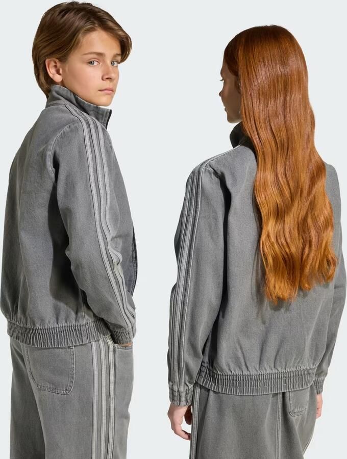 Adidas Originals ' Denim Track Top Junior Grijs - Foto 3