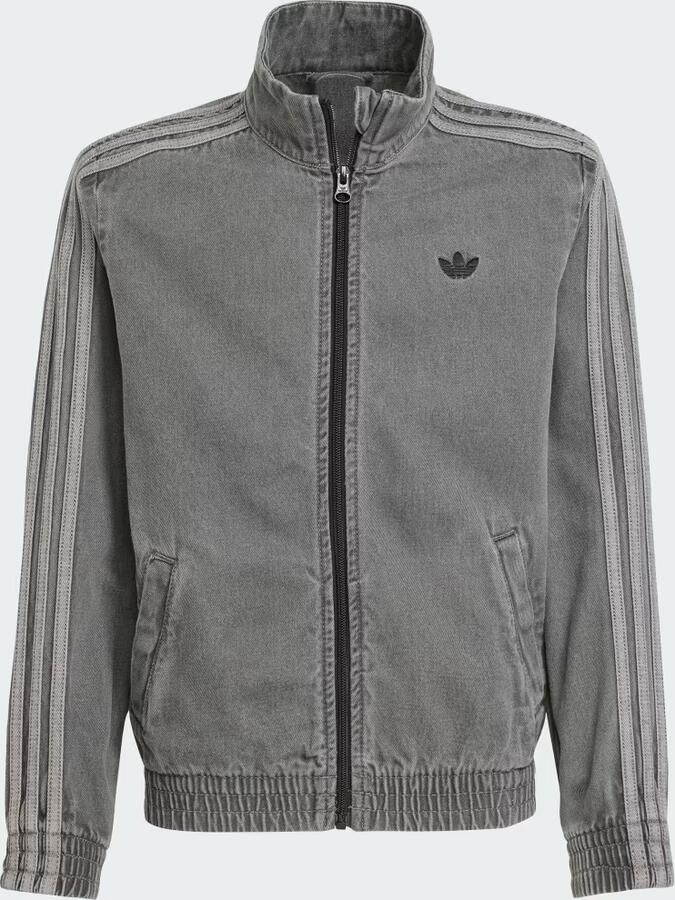 Adidas Originals ' Denim Track Top Junior Grijs - Foto 4
