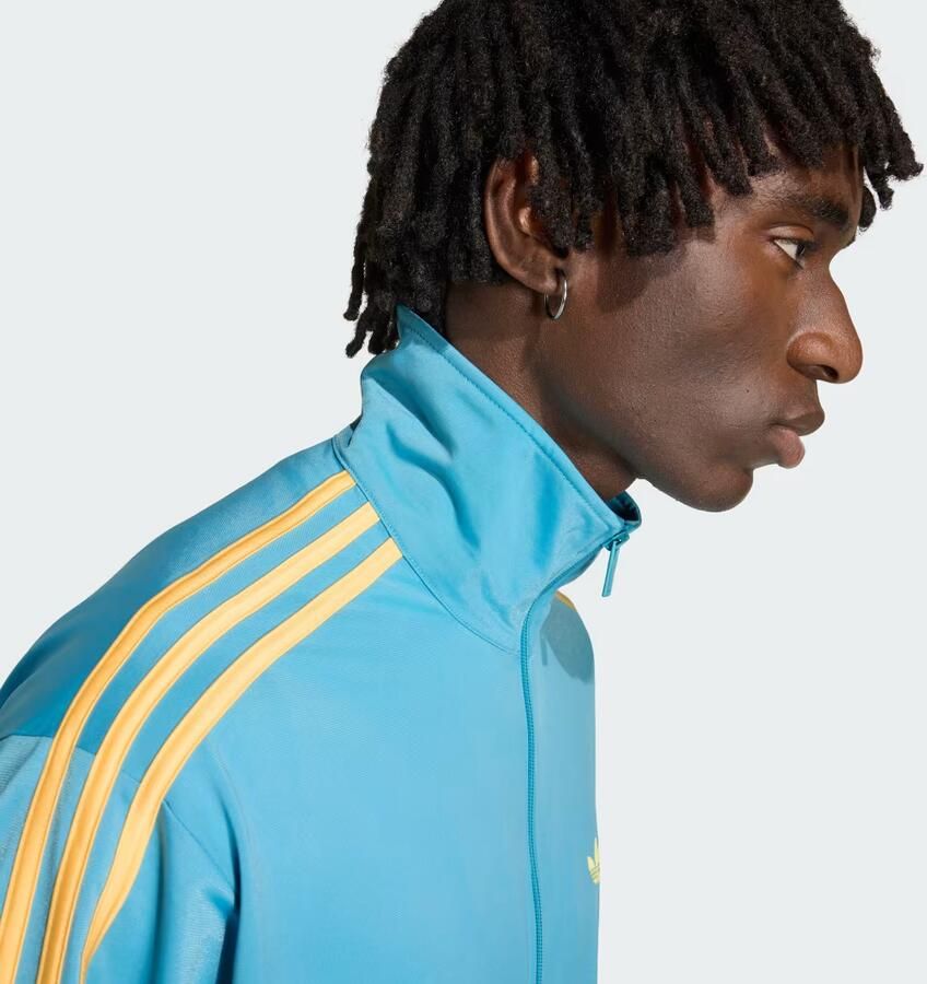 Adidas Originals Loose fit trainingsjack met logo-applicatie model 'FIREBIRD' - Foto 4