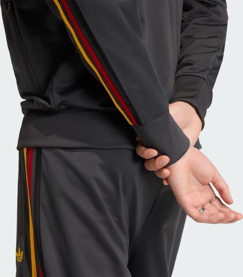 Adidas Originals Regular fit trainingsjack met meerkleurige Contraststrepen met Model 'FIREBIRD TT'