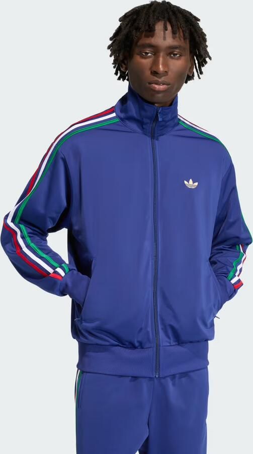Adidas Originals Regular fit trainingsjack met meerkleurige Contraststrepen met Model 'FIREBIRD TT' - Foto 2