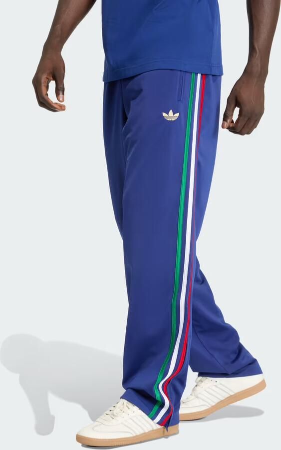 Adidas Originals Regular fit Sweatpants met meerkleurige contraststrepen Model 'FIREBIRD TP' - Foto 3