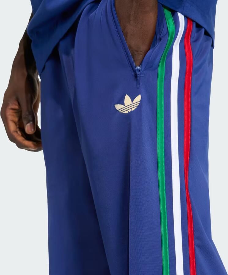 Adidas Originals Regular fit Sweatpants met meerkleurige contraststrepen Model 'FIREBIRD TP' - Foto 4