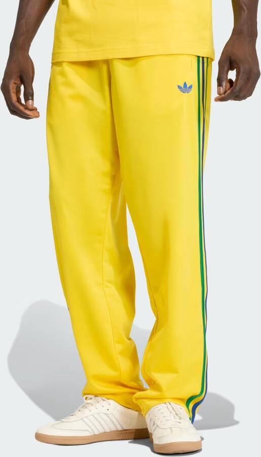 Adidas Originals Straight fit sweatpants met logostitching model 'Firebird' - Foto 3