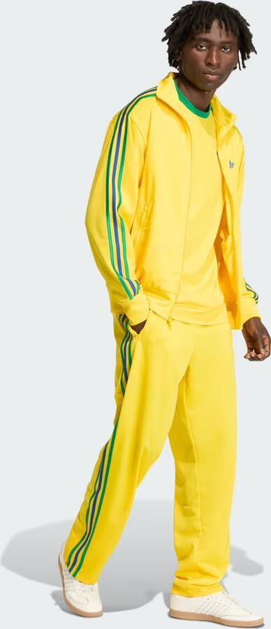 Adidas Originals Straight fit sweatpants met logostitching model 'Firebird' - Foto 6