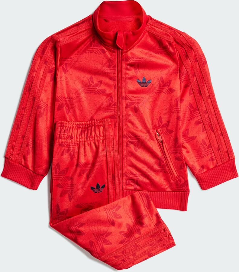 Adidas Firebird Trainingspak Monogram AOP Kids