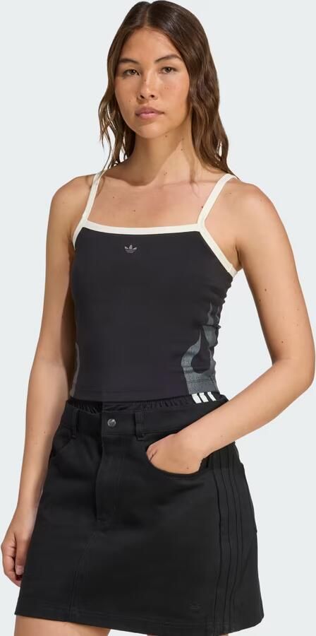 Adidas Originals Tanktop Vlammen Women Tops zwart Maat XS Kleding - Foto 4