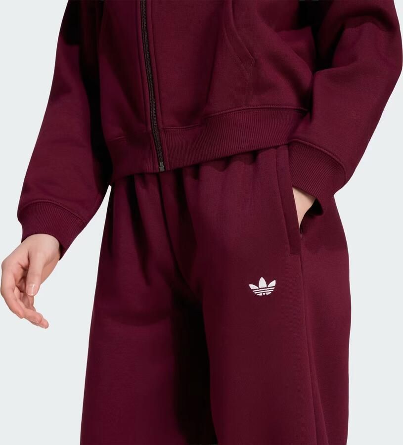 Adidas FLEECE BROEK MET WIJDE PIJPEN - Foto 3