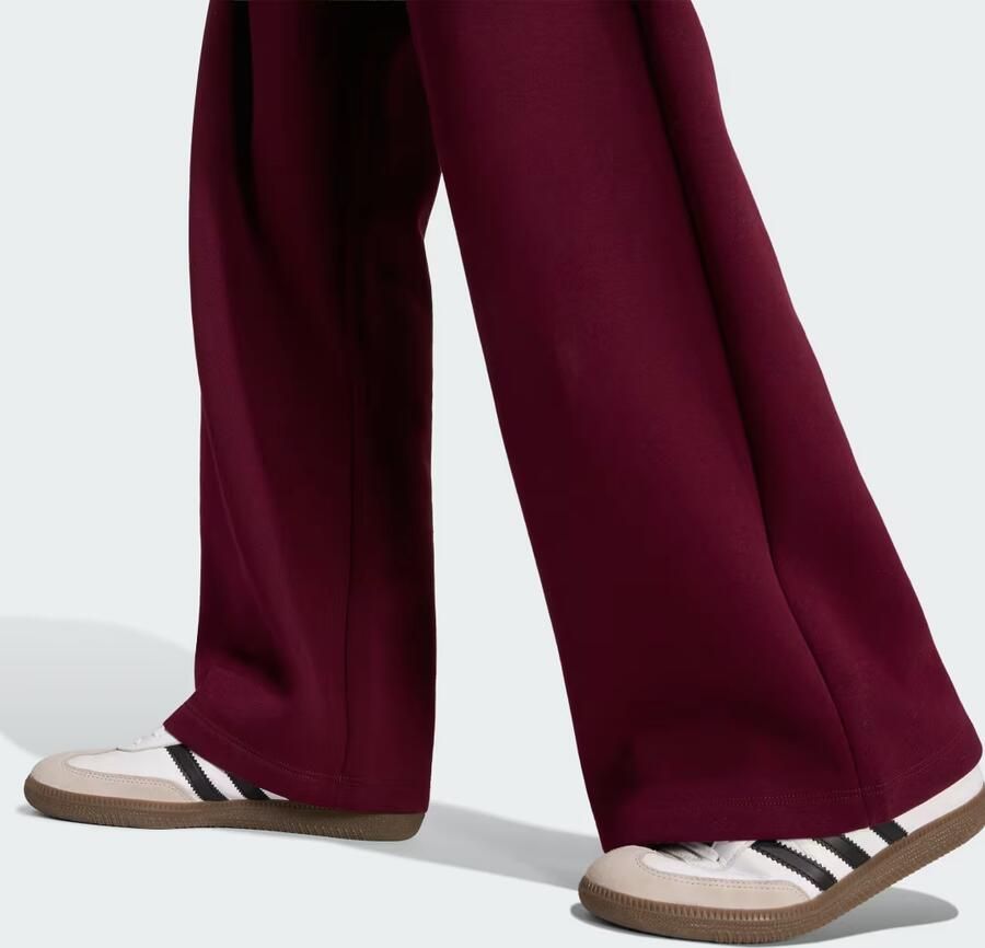 Adidas FLEECE BROEK MET WIJDE PIJPEN - Foto 2