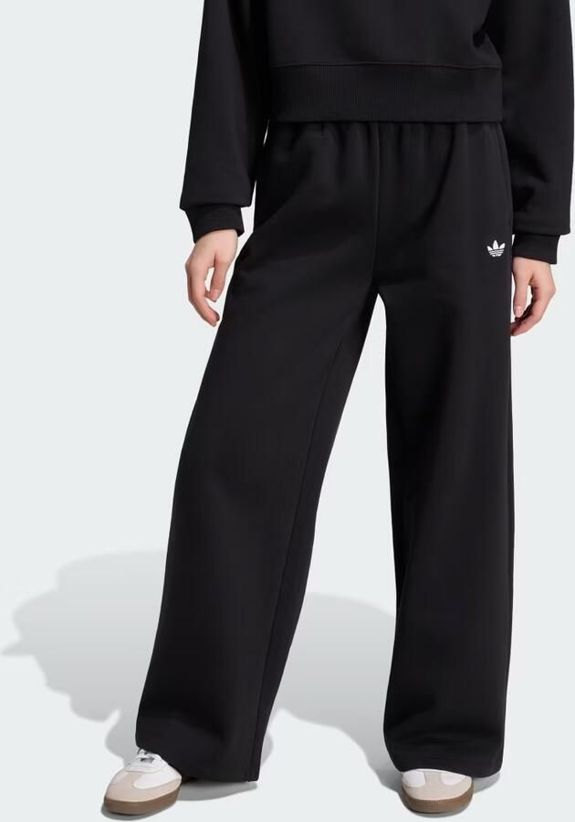 Adidas FLEECE BROEK MET WIJDE PIJPEN