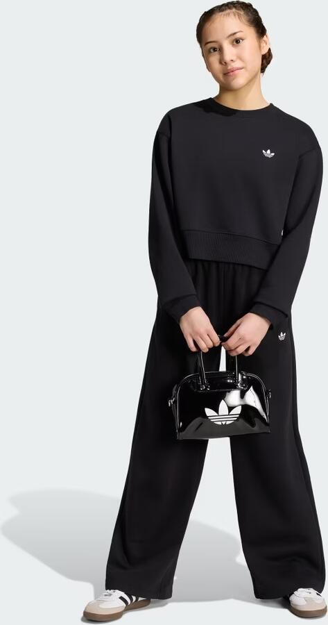 Adidas FLEECE BROEK MET WIJDE PIJPEN - Foto 5