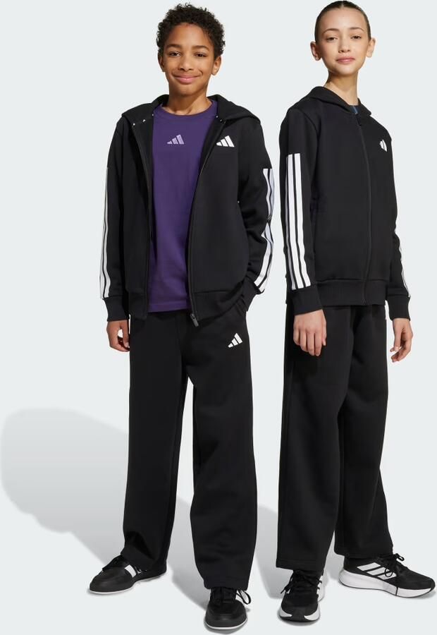 Adidas Fleece Trainingspak met Capuchon Kids