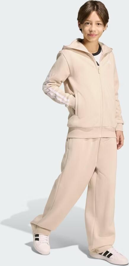 Adidas Fleece Trainingspak met Capuchon Kids - Foto 3