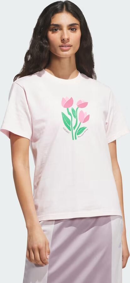 Adidas FLORAL BLOOM AT YOUR OWN PACE GRAPHIC T-SHIRT