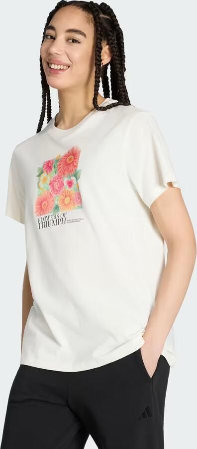 Adidas FLORAL LOOSE GRAPHIC T-SHIRT 2