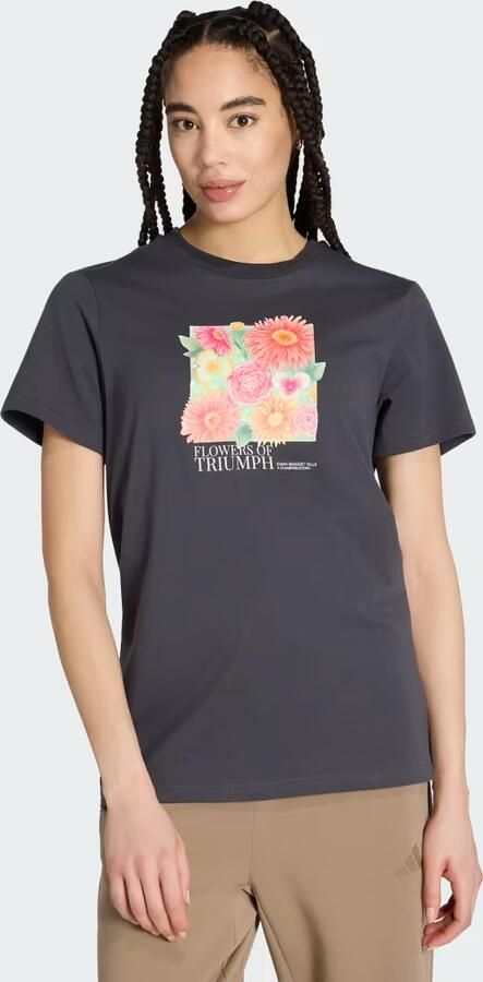 Adidas FLORAL LOOSE GRAPHIC T-SHIRT 2