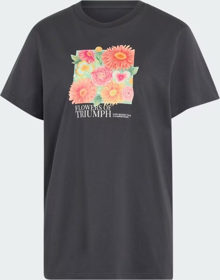 Adidas FLORAL LOOSE GRAPHIC T-SHIRT 2 - Foto 3